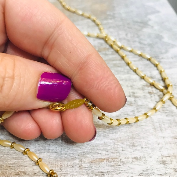 Napier Vintage Freshwater Pearl Wrap Necklace - Picture 5 of 11